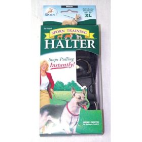 Sporn Original Training Halter for Dogs - Black - X-Large